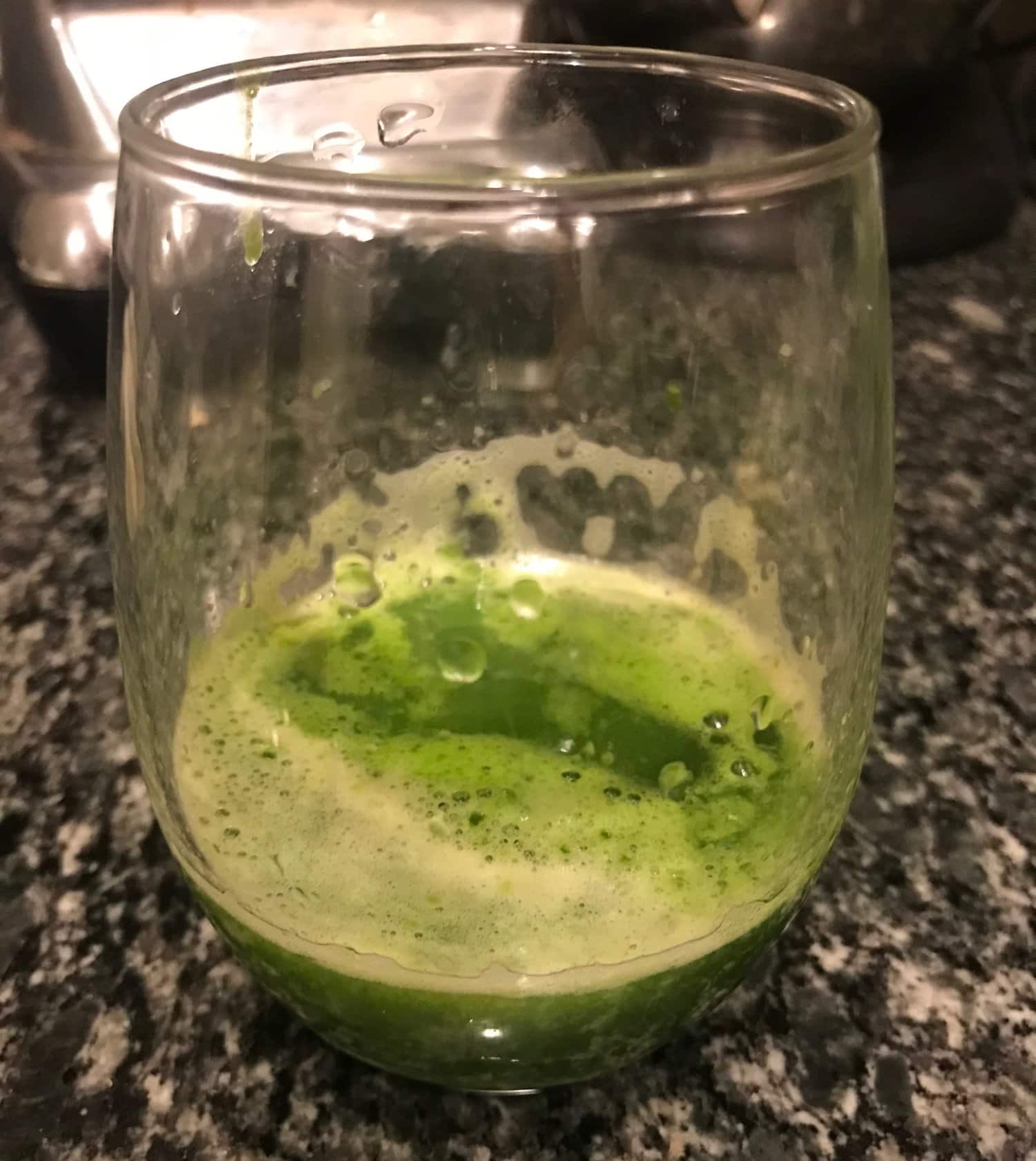 Fresh veggie juice