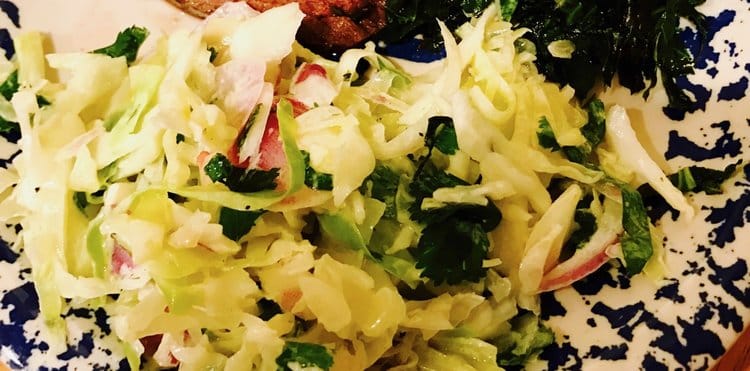 Zesty cole slaw recipe