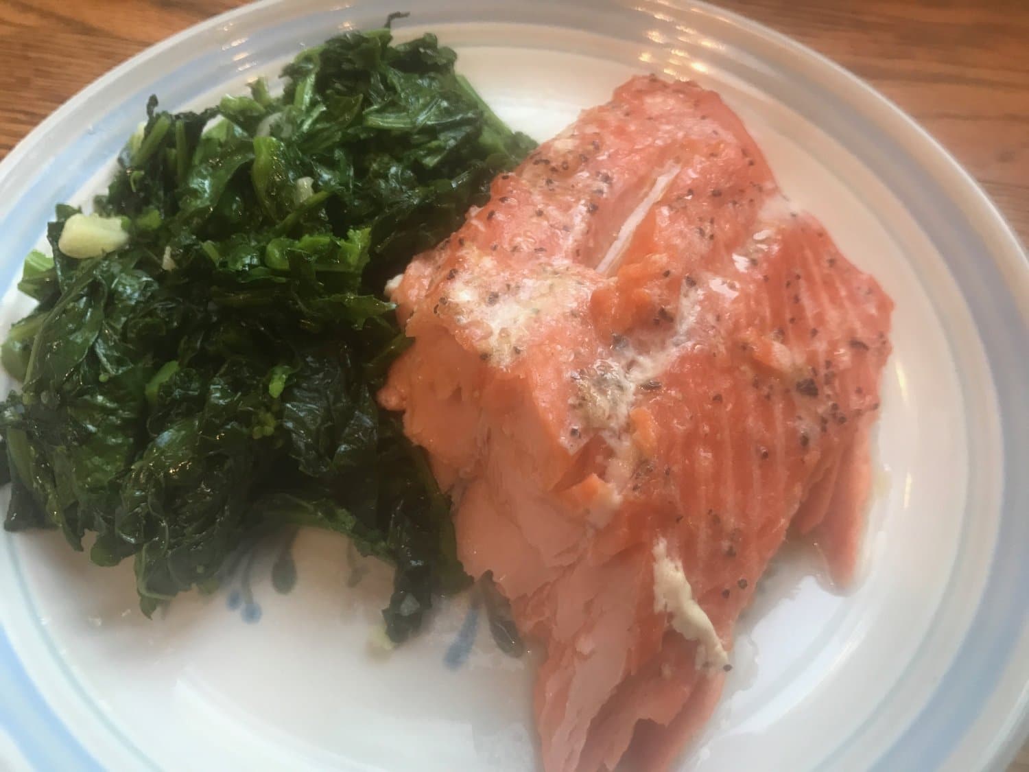 Fresh wild-caught salmon recipe