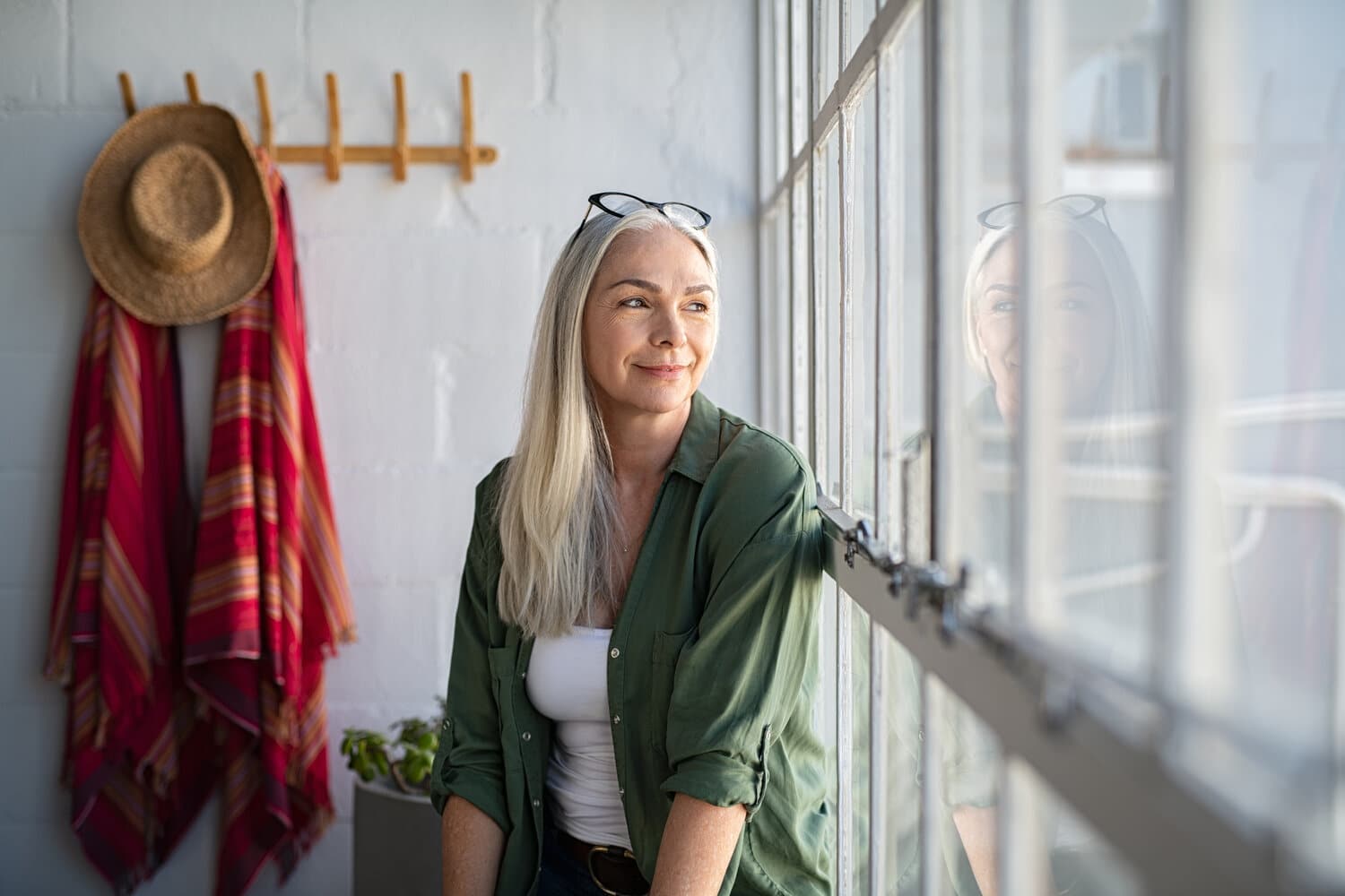 Woman Thinking How to Stay Motivated